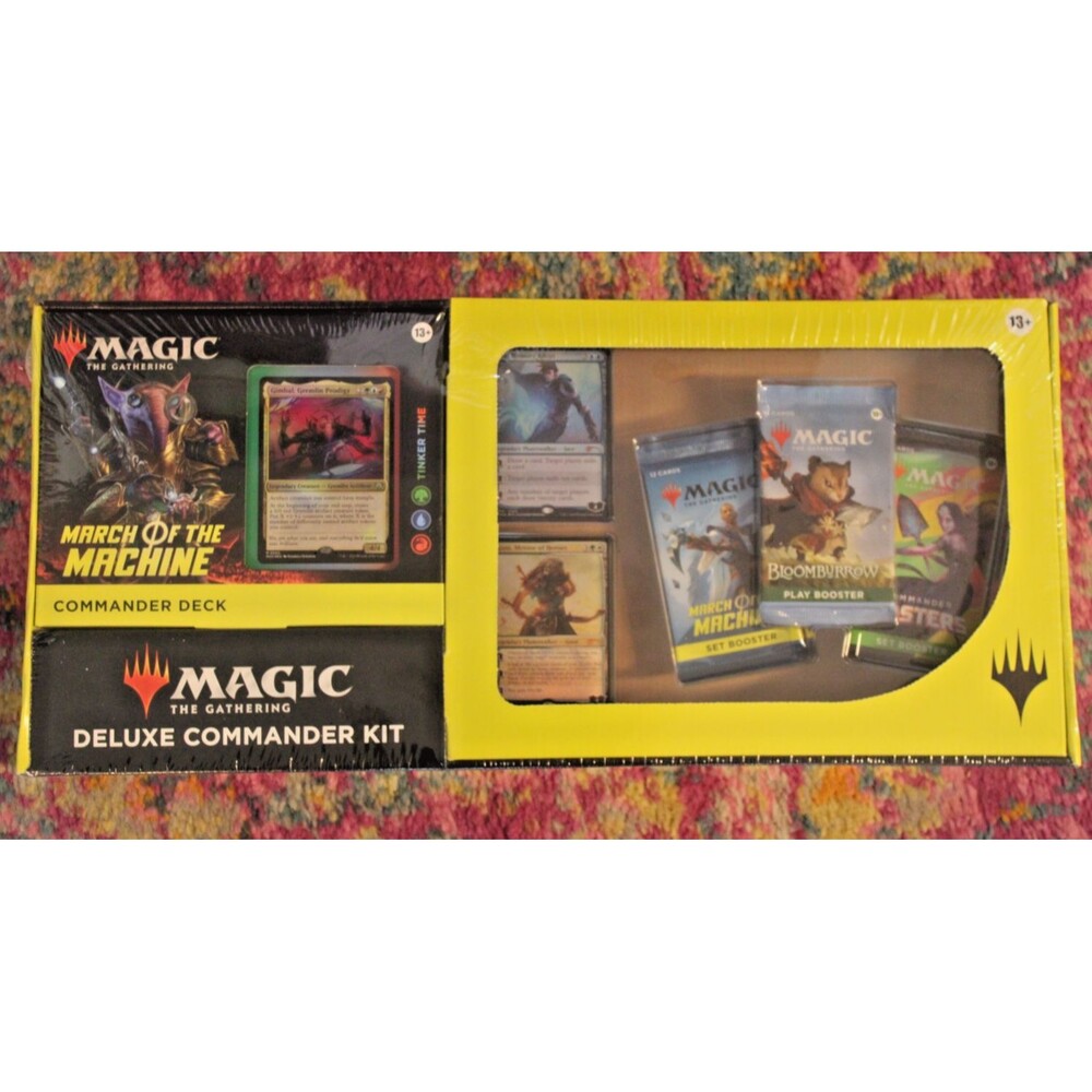 Magic the Gathering Deluxe Commander Kit March of the Machine Card 2023 SEALED